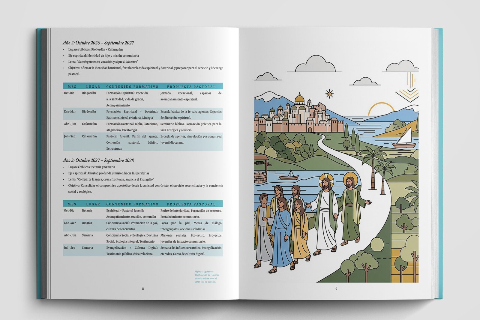 Camino de encuentro · Interior 04